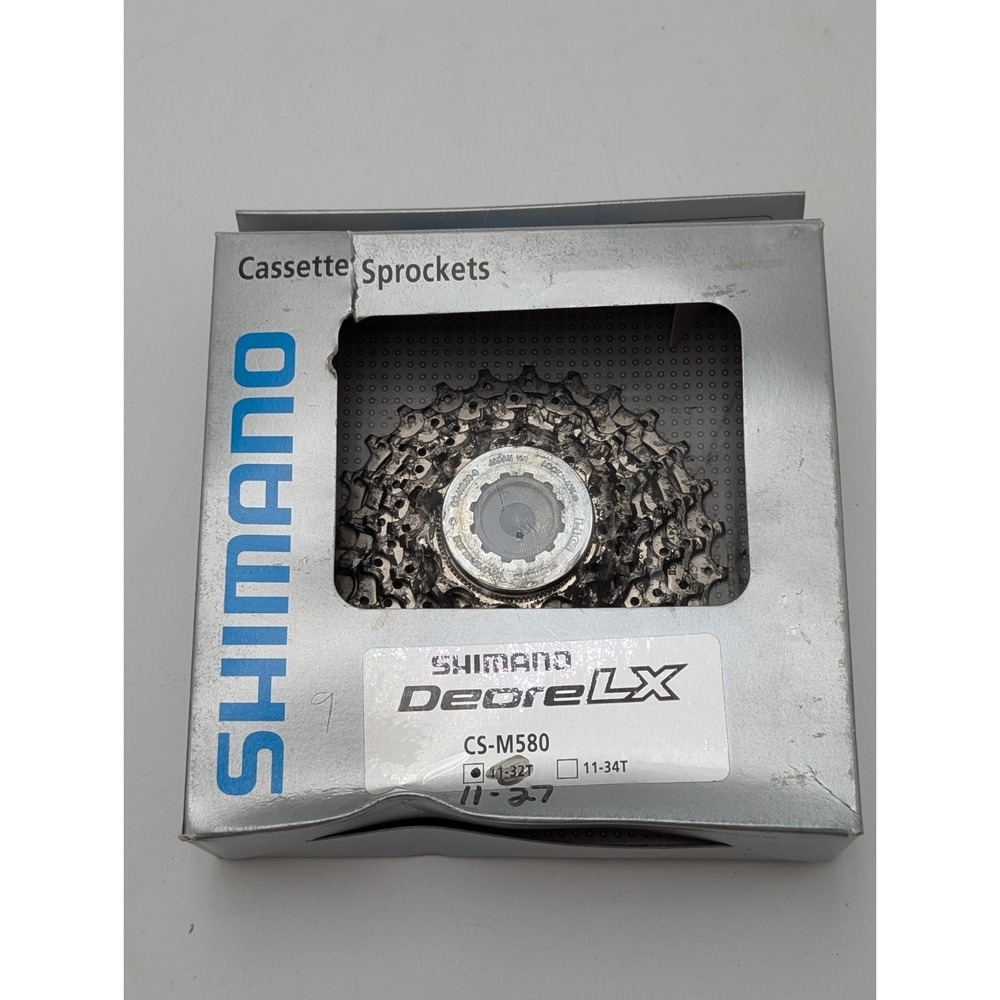 Shimano Deore LX M580 9spd 11-32t Cassette New‎ Sealed